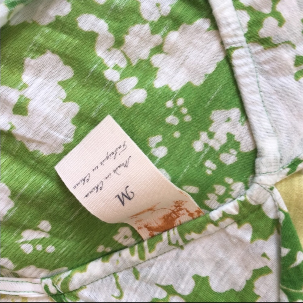 ANTHRO floral ombré tank - Picture 4 of 5